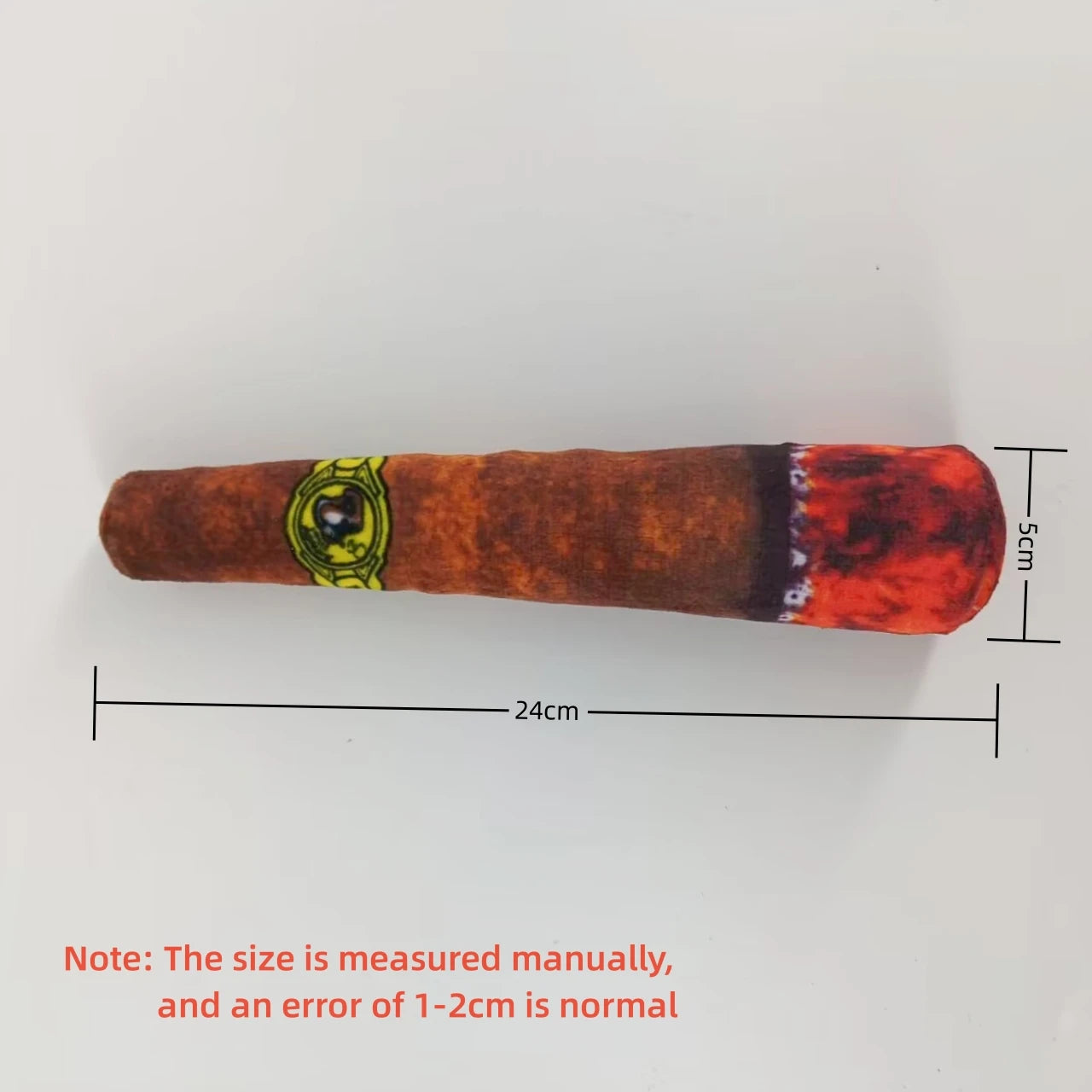 Dog Cigar Plush Toy