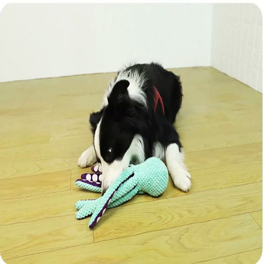Plush octopus toy
