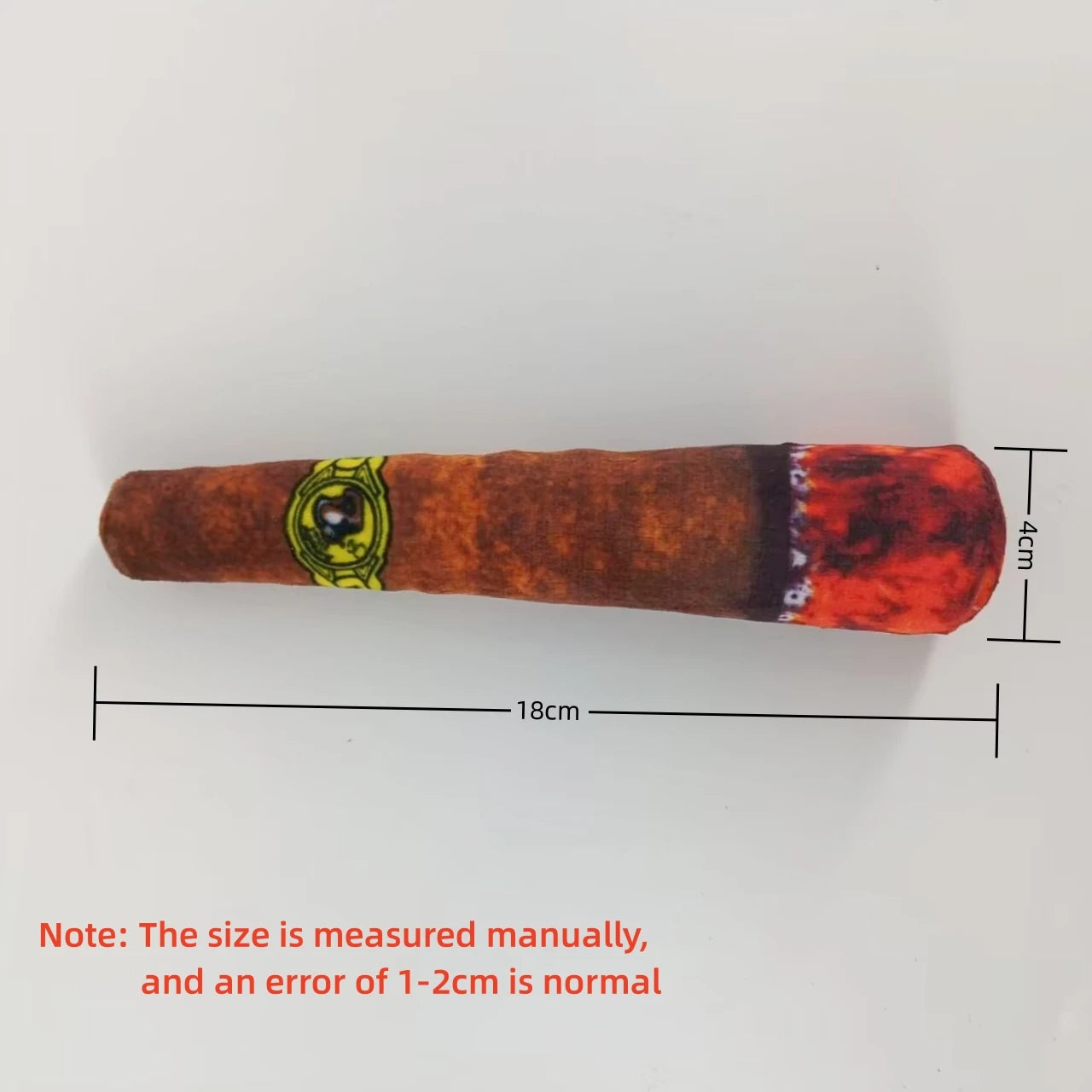 Dog Cigar Plush Toy