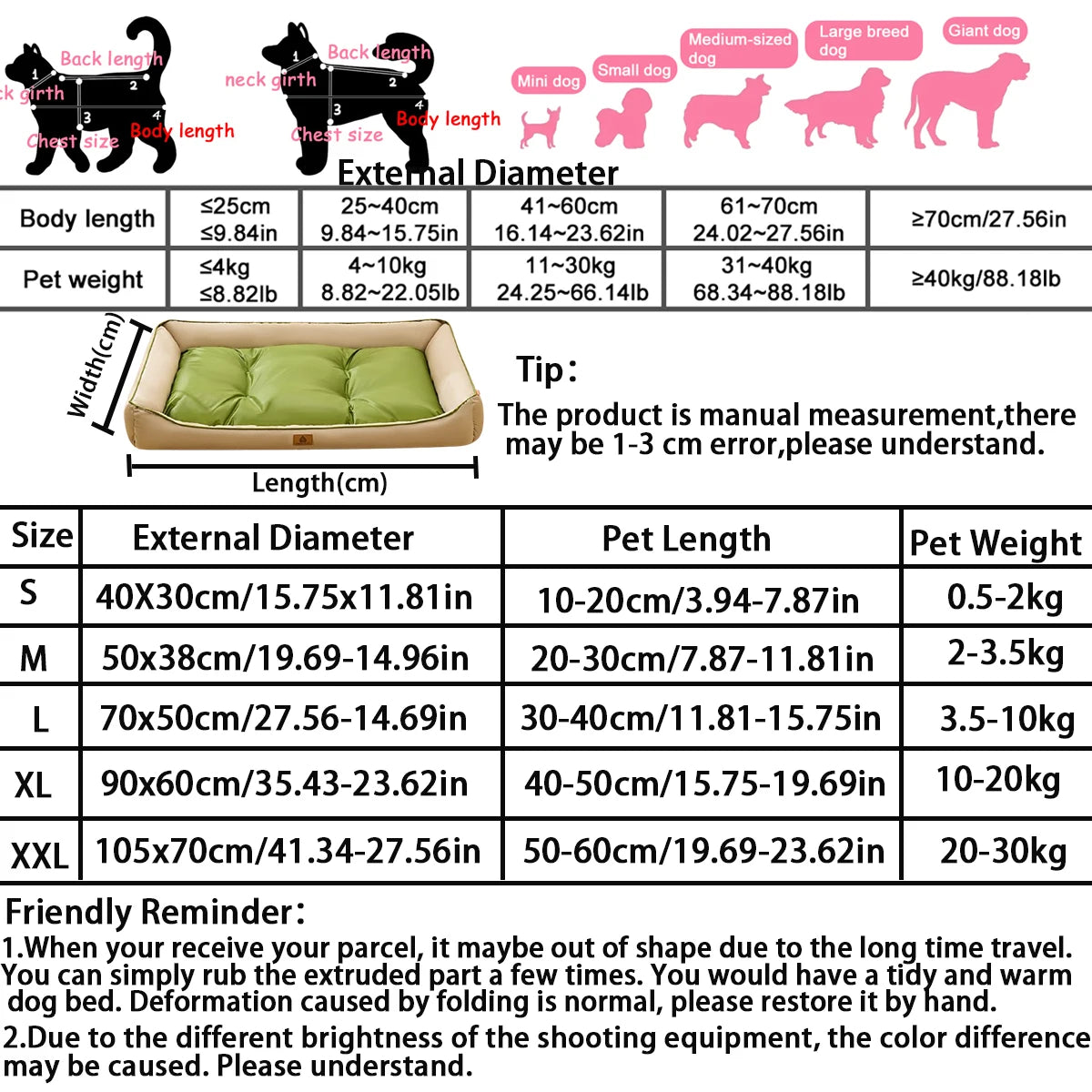 Waterproof Pet Bed (Cat or Dog)
