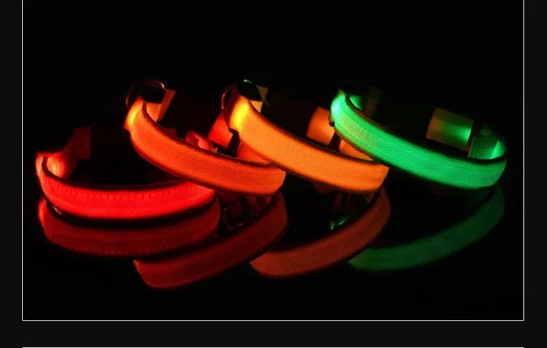 LED Light Up Dog Collar