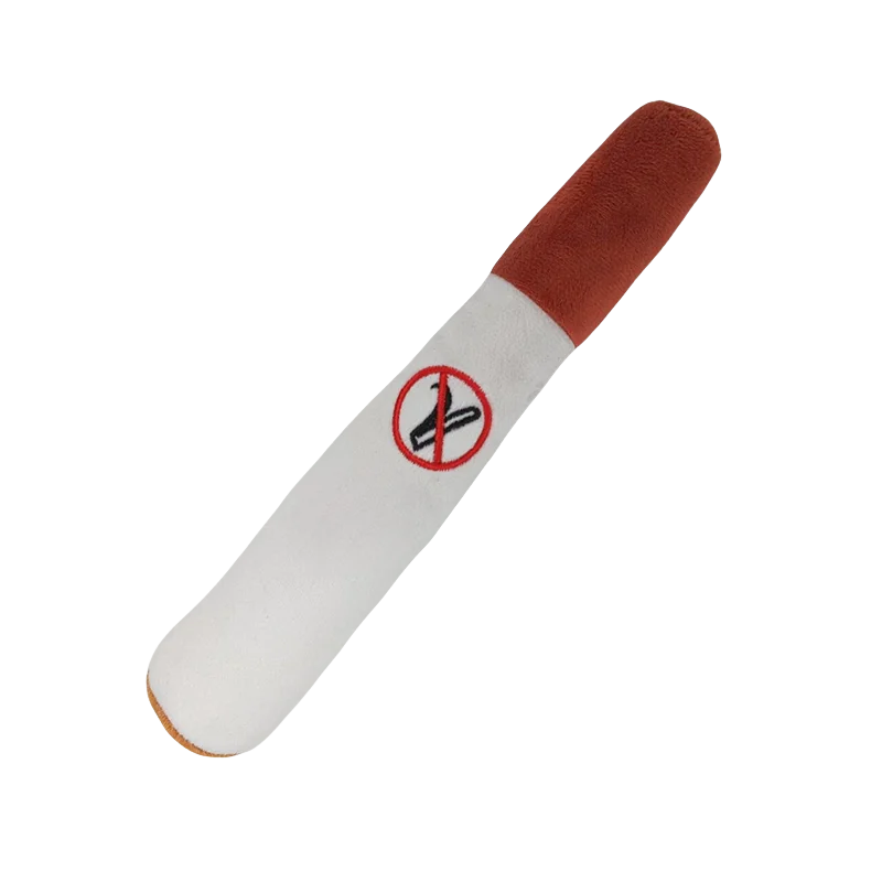 Dog Cigar Plush Toy