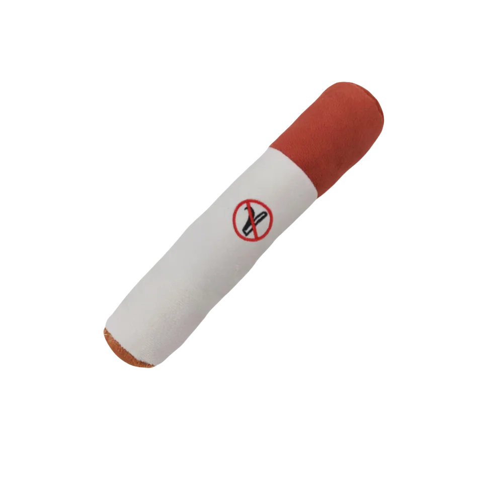 Dog Cigar Plush Toy
