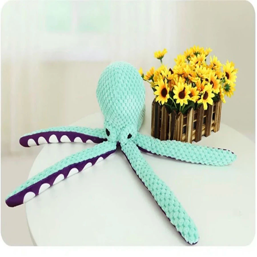 Plush octopus toy