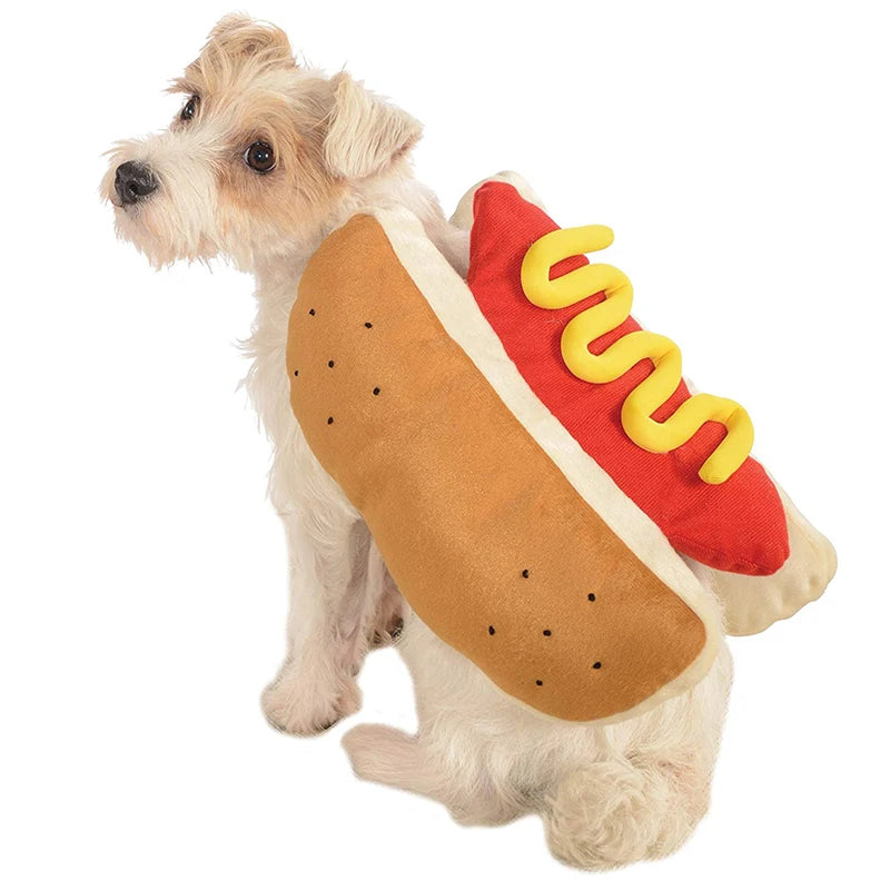 Hot Dog Halloween Dog Costume