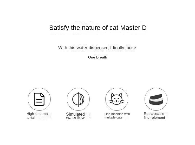 Pet Water Fountain