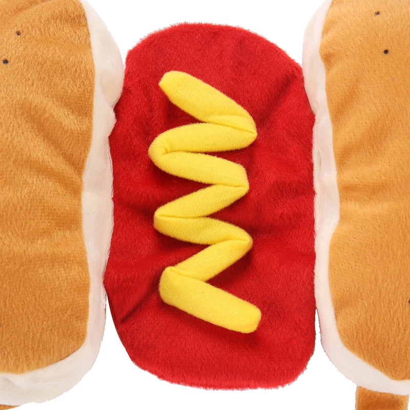 Hot Dog Halloween Dog Costume
